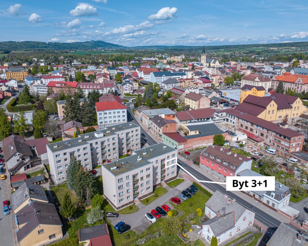 Prodej bytu 3+1 ve Dvoře Králové nad Labem, Prodáno